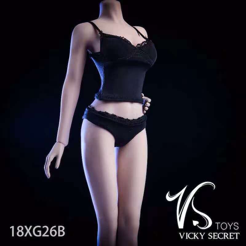 Wholesale Doll female figure wrapped gel body clothing 18XG26 girl camisole underwear